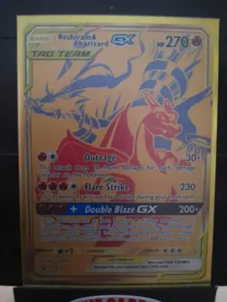 Reshiram & Charizard GX 2021 Pokemon SM Black Star Promos #SM247 * Near Mint - Image 1
