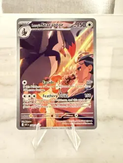 2026 Pokemon Ascended Heroes Larry's Staraptor Illustration Rare #249/217 - Image 1