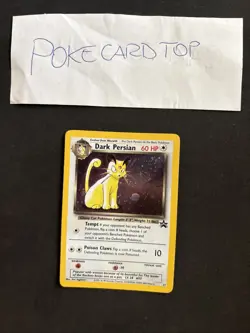 Pokemon Card Dark Persian 17- eng-Holo-Nm/Mint! - Image 1