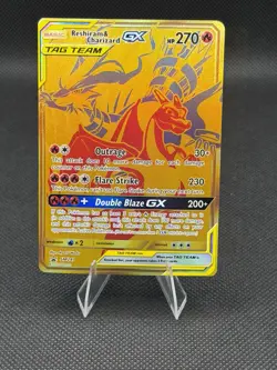 Reshiram & Charizard GX Tag Team: 2021 Pokemon TCG Black Star Promo #SM247 - NM - Image 1