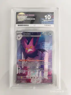 Pokemon - Crobat 093/086 ACE 10 Gem Mint - Chaos Rising - PERFECT SUBGRADES - Image 1