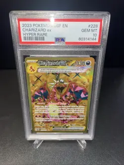 Pokemon TCG Charizard EX Obsidian Flames #228 PSA 10 Gem Mint - Image 1
