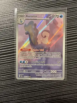 Pokemon TCG Aurorus 092/078 Illustration Rare Perfect Order Holo NM - Image 1