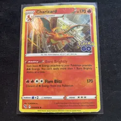 Charizard 010/078 Pokemon GO Holo HP/DMG - Image 1