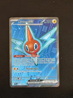 Rotom ex 111/094 Ultra Rare Phantasmal Flames Pokemon Holo Lightly Played - Image 1