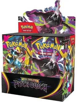 Pokemon TCG PITCH BLACK Booster Display Box (36 Packs) PRESALE - Image 1
