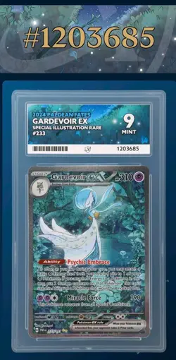 Pokemon Paldean Fates Gardevoir EX SIR #233/091 - ACE 9 - Image 3
