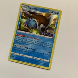 The Pokemon Company Blastoise 017/078 Pokemon GO Holo Rare EN HP 170 90+ - Image 4