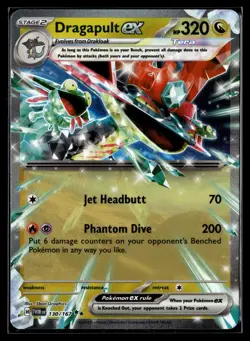 Pokemon TCG SV06: Twilight Masquerade #130/167 Dragapult ex - Image 1