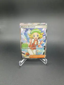 Pokemon Bianca's Devotion 197/162 Full Art Scarlet & Violet Temporal Forces - Image 3