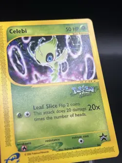Celebi - Pokemon Card Black Star Promo #50 - 2002 - Pokemon 4Ever NM ZU1 - Image 2