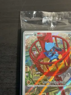 Pokemon Riolu 010 Mega Promo Pokemon Center Sealed - Image 2
