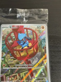 Pokemon Riolu 010 Mega Promo Pokemon Center Sealed - Image 3