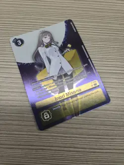 Inori Misono Alternative Art - Time Stranger Exclusive Cards English DIGIMON TCG - Image 3