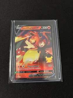 Pokemon TCG Lance's Charizard V SWSH133 Promo Holo 220 HP English NM - Image 1