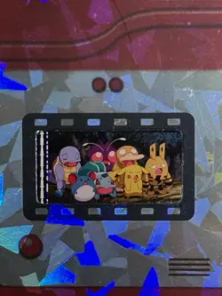 Pokemon-35mm Film Cell-FSA-Cracked Ice-Elekid -Pikachu-Squirtle-Psyduck-Etc - Image 1