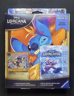 Disney Lorcana Winterspell Collection Starter Set Stitch Edition FACTORY SEALED! - Image 1