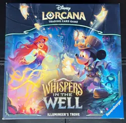 Disney Lorcana TCG Whispers in the Well Illumineer's Trove Factory Sealed NEW - Image 1