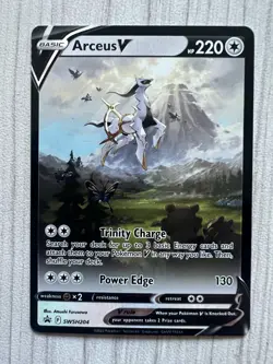 Arceus V SWSH204 SWSH: Sword & Shield Promo Cards Holo - Image 1