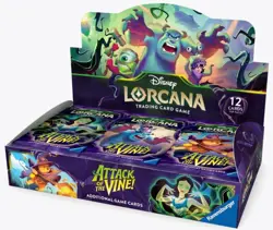 🔥PRE ORDER SHIP 07/24🔥 Disney Lorcana Attack of the Vine! Booster Box English - Image 1