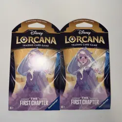 Disney Lorcana: The First Chapter Booster Packs - LOT OF 2 - Image 1