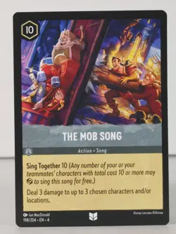 The Mob Song - Ursula's Return - 198/204 - Lorcana - singles - Image 1