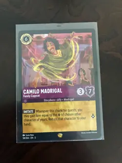 Camilo Madrigal - Family Copycat (058) Shimmering Skies Disney Lorcana NM foil - Image 1
