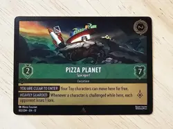 Toy Story Disney Lorcana Pizza Planet Spaceport 102/204 Foil NM - Image 1