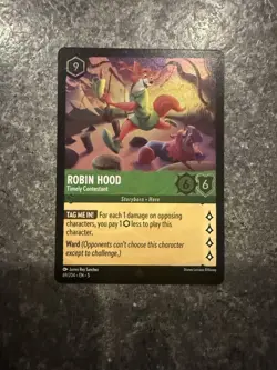 Robin Hood - Timely Contestant (Cold Foil) (R) Disney Lorcana Shimmering Skies - Image 1