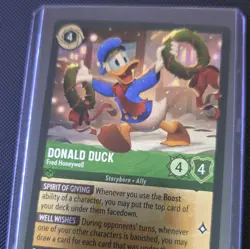 Ravensburger Disney Lorcana Donald Duck - Fred Honeywell Legendary Cold Foil EN - Image 1