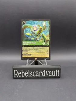 Disney Lorcana Wilds Unknown Legendary Buzz Lightyear Jungle Ranger 91/204 - Image 2