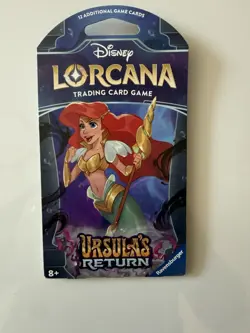 Disney Lorcana TCG *Ursula's Return Sleeved Booster Pack* - Image 1