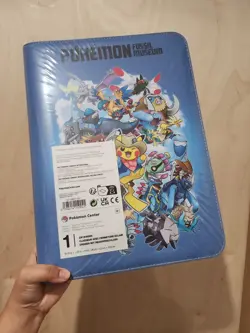 Pokemon Center Fossil Museum Zip Binder 20 Pages 360-Card Capacity NEW SEALED - Image 1