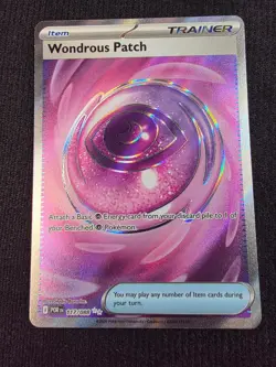 Wondrous Patch 117/088 Ultra Rare Perfect Order Pokemon Holo Near Mint - Image 1