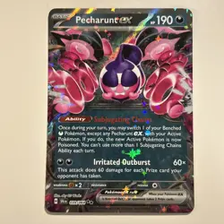 Pecharunt ex 039/064 Double Rare Shrouded Fable Pokemon Near Mint - Image 1