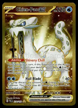 Chien-Pao ex 274/193 Hyper Rare Paldea Evolved Pokemon Holo NM/M - Image 1