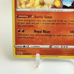 Charizard 025/185 Rare Vivid Voltage Pokemon NM - Image 3