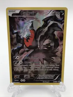 Pokemon Mythical Collection Darkrai XY114 Black Star Promo Holo Trading Card LP - Image 1