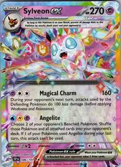 Sylveon ex 086/191 Double Rare Pokemon Holo NM/M - Image 1