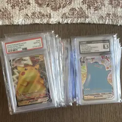 Lot of 21 Pokemon slabs, PSA and CGC - Image 1