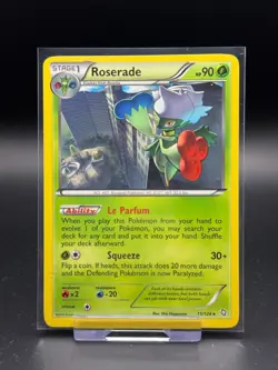 Roserade 15/124 Dragons Exalted Near Mint Pokemon Card TCG Pack Fresh - Image 1