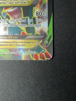 Pokemon TCG M Houndoom EX 154/162 Breakthrough Full Art Ultra Rare Holo | NM - Image 4