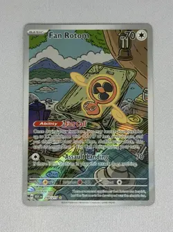 Fan Rotom 250/217 Illustration Rare ME: Ascended Heroes Pokemon MINT - Image 1