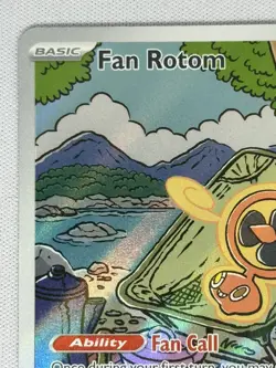 Fan Rotom 250/217 Illustration Rare ME: Ascended Heroes Pokemon MINT - Image 3
