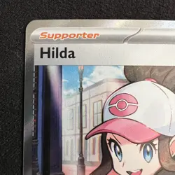 Pokemon TCG Trainer Hilda Ultra Rare Card #164/086 White Flare Near Mint - Image 2