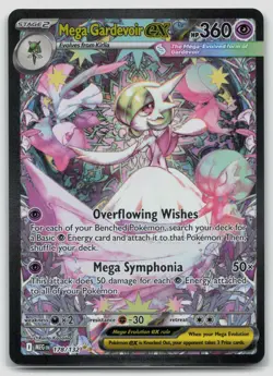 Mega Gardevoir ex 178/132 NM Mega Evolution Special Illustration Rare Pokemon - Image 1
