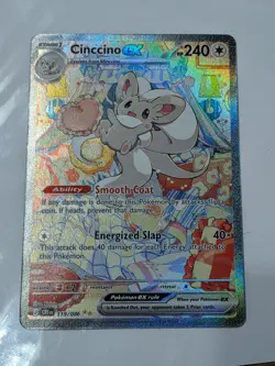 Pokemon Cinccino ex 119/086 Special Illustration Rare Chaos Rising SIR NM - Image 1