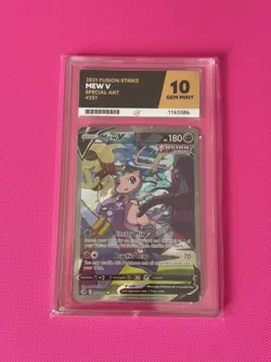Pokemon TCG Fusion Strike Mew v 251/264 Ace 10 Alt Art - Image 1