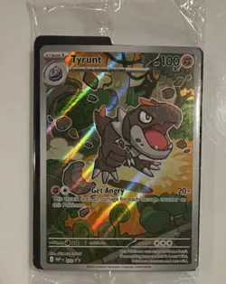 Tyrunt Pokemon TCG Holo 070 Mega Evolution Perfect Order Promo SEALED - Image 1