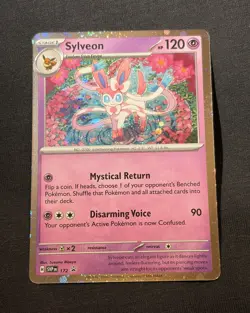Pokemon TCG Sylveon SVP 172 2x Tyranitar 095/159 2x - Image 1